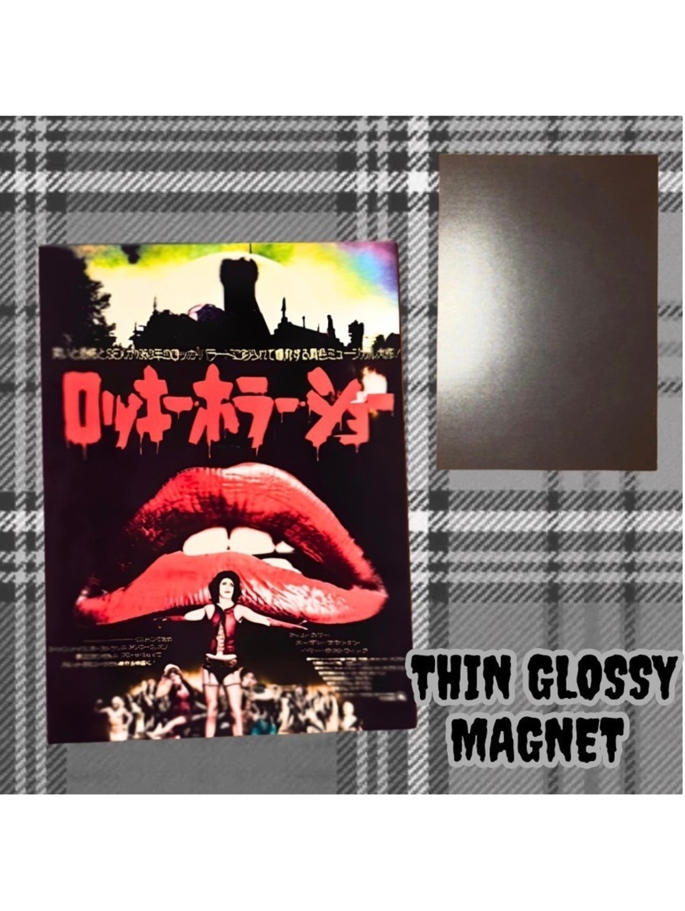 Rocky Horror Picture Show Japanese Poster Handmade Thin Glossy Magnet